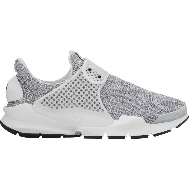 Nike Sportswear, Pantofi sport, Stech-862412100, Material sintetic, Alb/Gri, 35,5 EU
