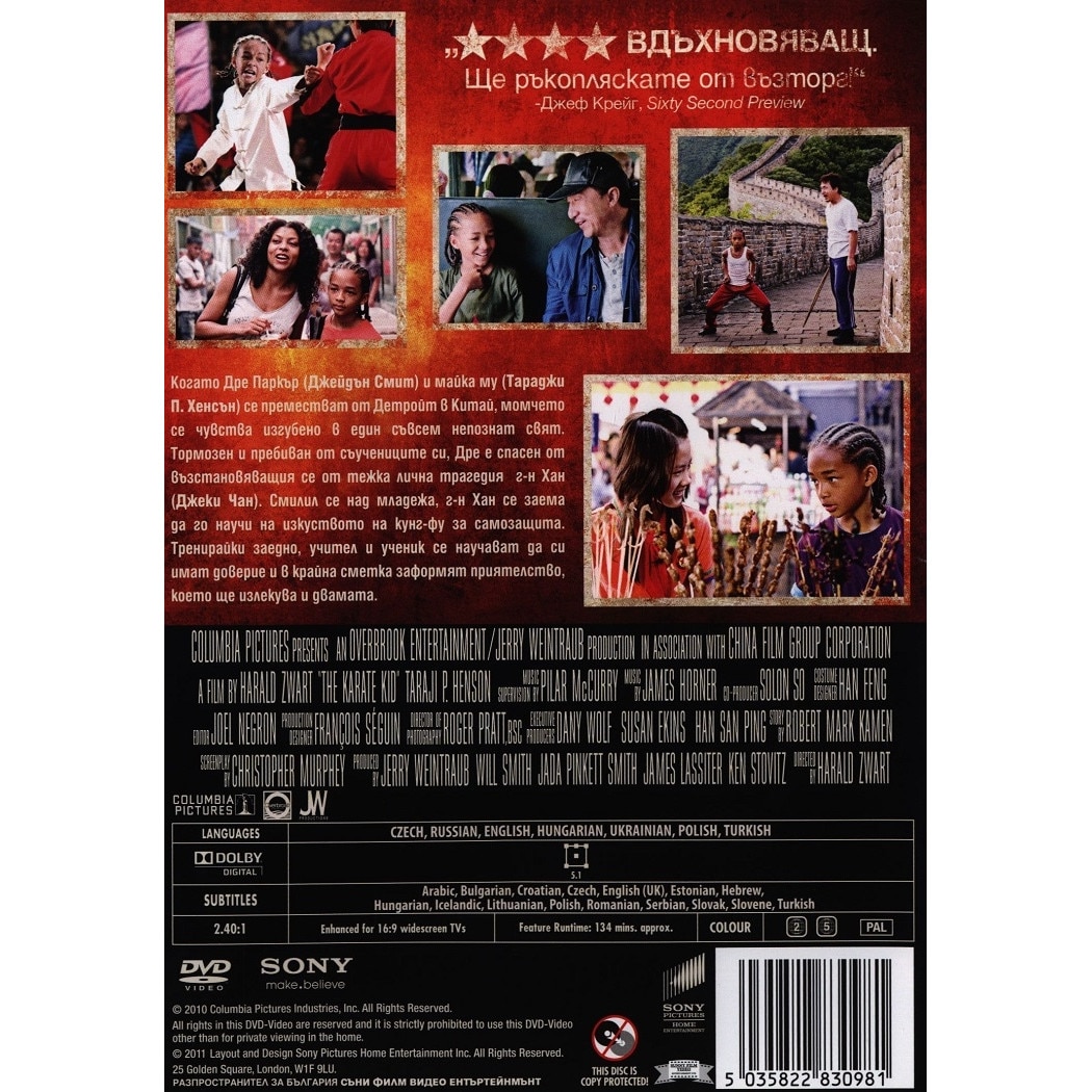 Карате Кид (2010) (DVD)
