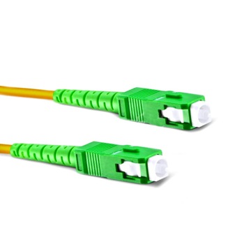 Cablu fibra optica Single Mode Simplex OS2 (9/125) 2.0mm SC/APC to SC/APC, 2m Cablu fibra optica Single Mode Simplex OS2 (9/125) 2.0mm SC/APC to SC/APC, 2m