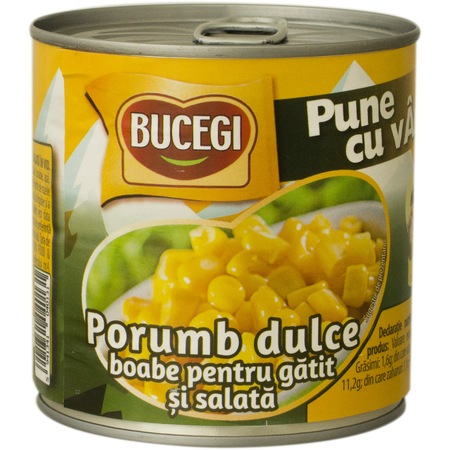 Porumb Boabe Dulce Pentru Gatit Si Salata 340g Bucegi Emag Ro