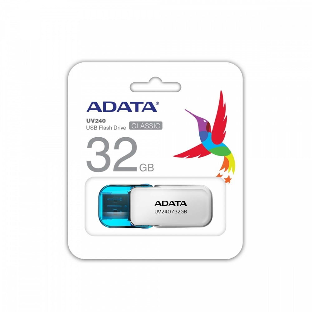 Stick USB Adata, Uv240, 32 gb, Usb2.0, Alb