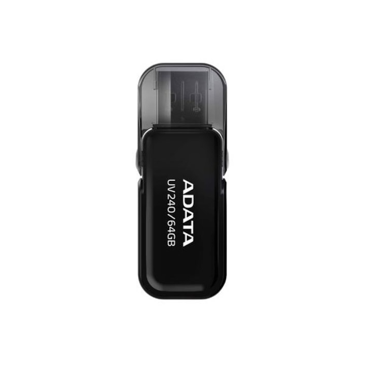 Stick USB Adata, Uv240, 64 gb, Usb2.0, Negru