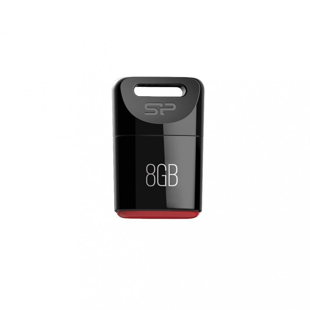 Memorie USB 2.0 Sip Touch T06, Silicon Power 8GB, Black