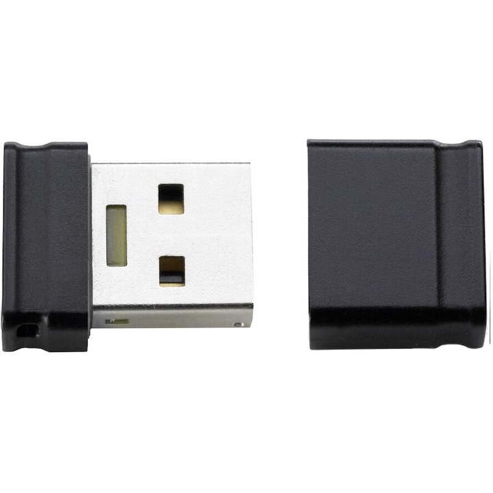 USB памет Intenso Pendrive Nano Micro Line, 4 GB, USB 2.0, черна