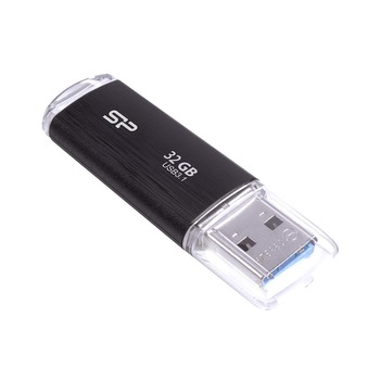 Memorie USB 3.1 Silicon Power Blaze B02, 32GB, Negru Memorie USB 3.1 Silicon Power Blaze B02, 32GB, Negru