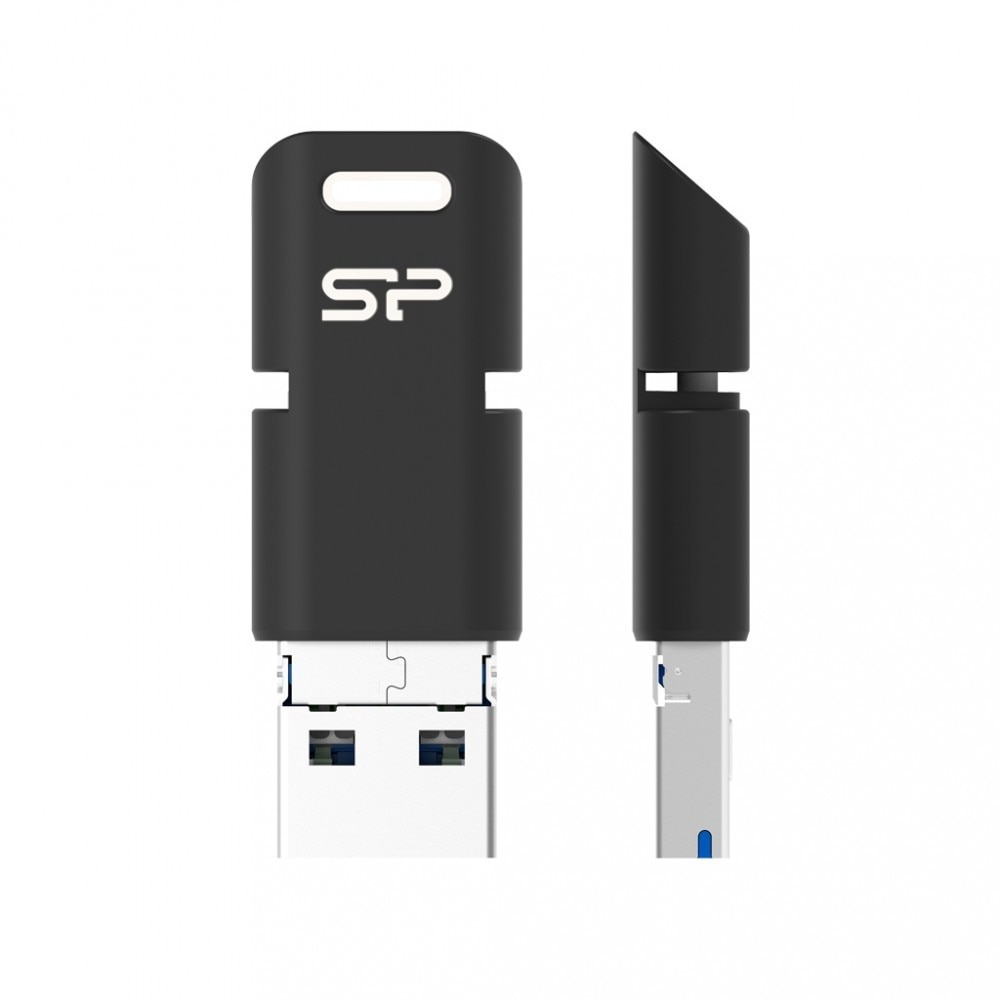 Memorie USB 3.1 Silicon Power Mobile C50, 32 GB, Negru