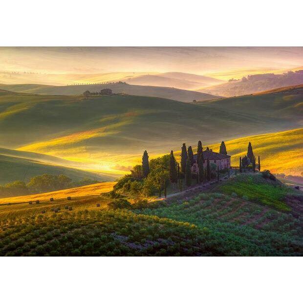 Fototapet natura, Toscana, cod 978, dimensiuni H - 254 / L - 366 , lavabil, usor de montat si de curatat, adeziv inclus