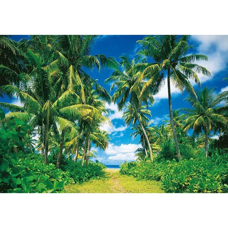 Fototapet natura, Island in the Sun, cod 273, dimensiuni H - 254 / L - 366 , lavabil, usor de montat si de curatat, adeziv inclus