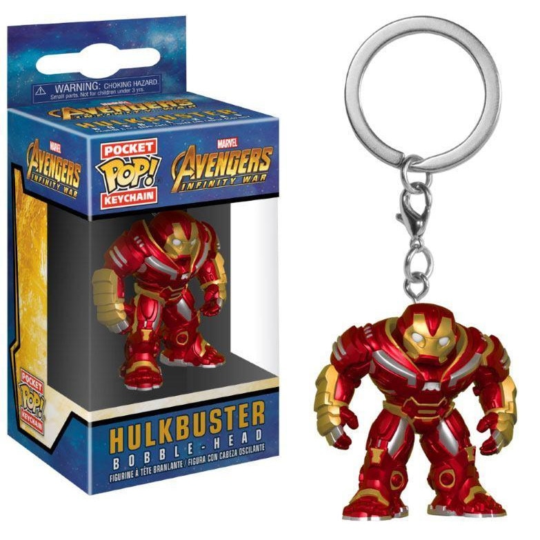 Figurina de colectie Funko Pop! Keychain - Avengers Infinity War - Hulkbuster