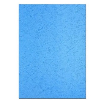 Coperta indosariere, A4, carton 230 gr/mp, imitatie piele, albastru, 100 buc/top Coperta indosariere, A4, carton 230 gr/mp, imitatie piele, albastru, 100 buc/top
