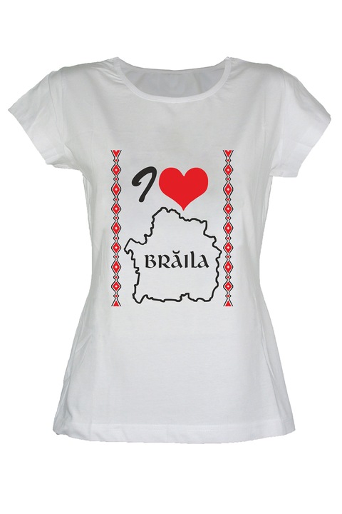 Női I love Braila póló