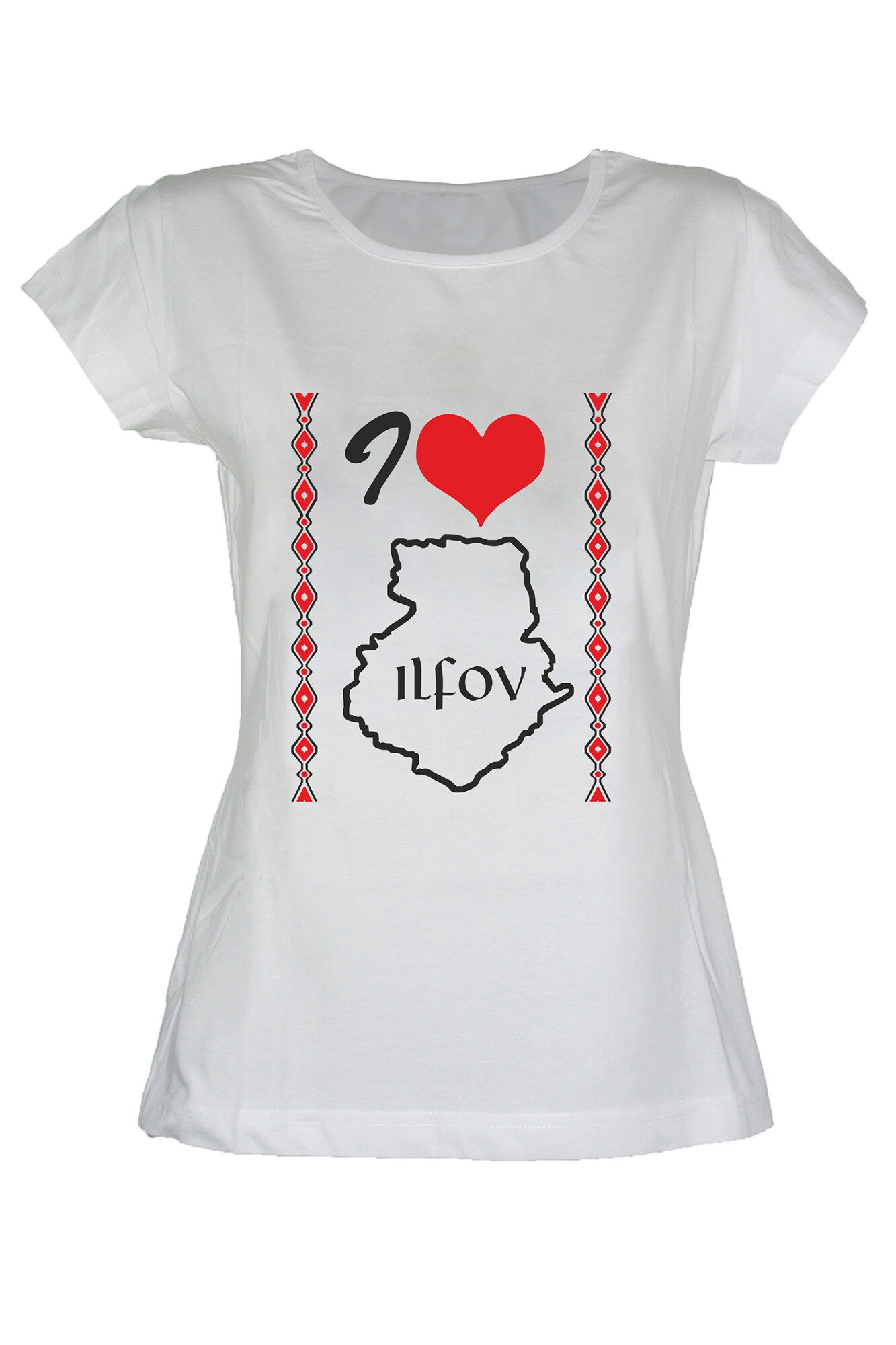 Tricou I love Ilfov dama