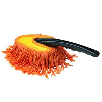 Perie speciala de lustruit caroseria auto cu maner negru Perie speciala de lustruit caroseria auto cu maner negru