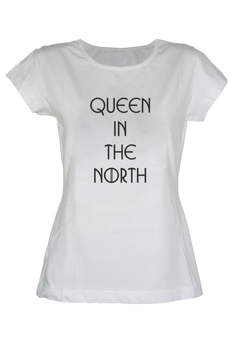 Női Queen in the North póló, Fehér