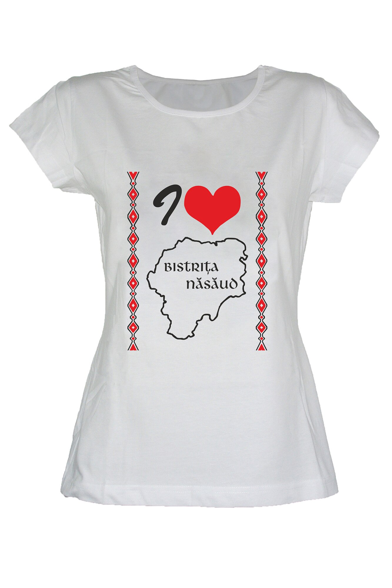 Tricou I love Bistrita dama