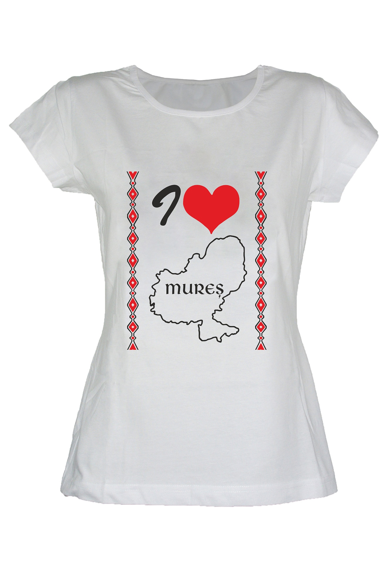 Tricou I love Mures dama