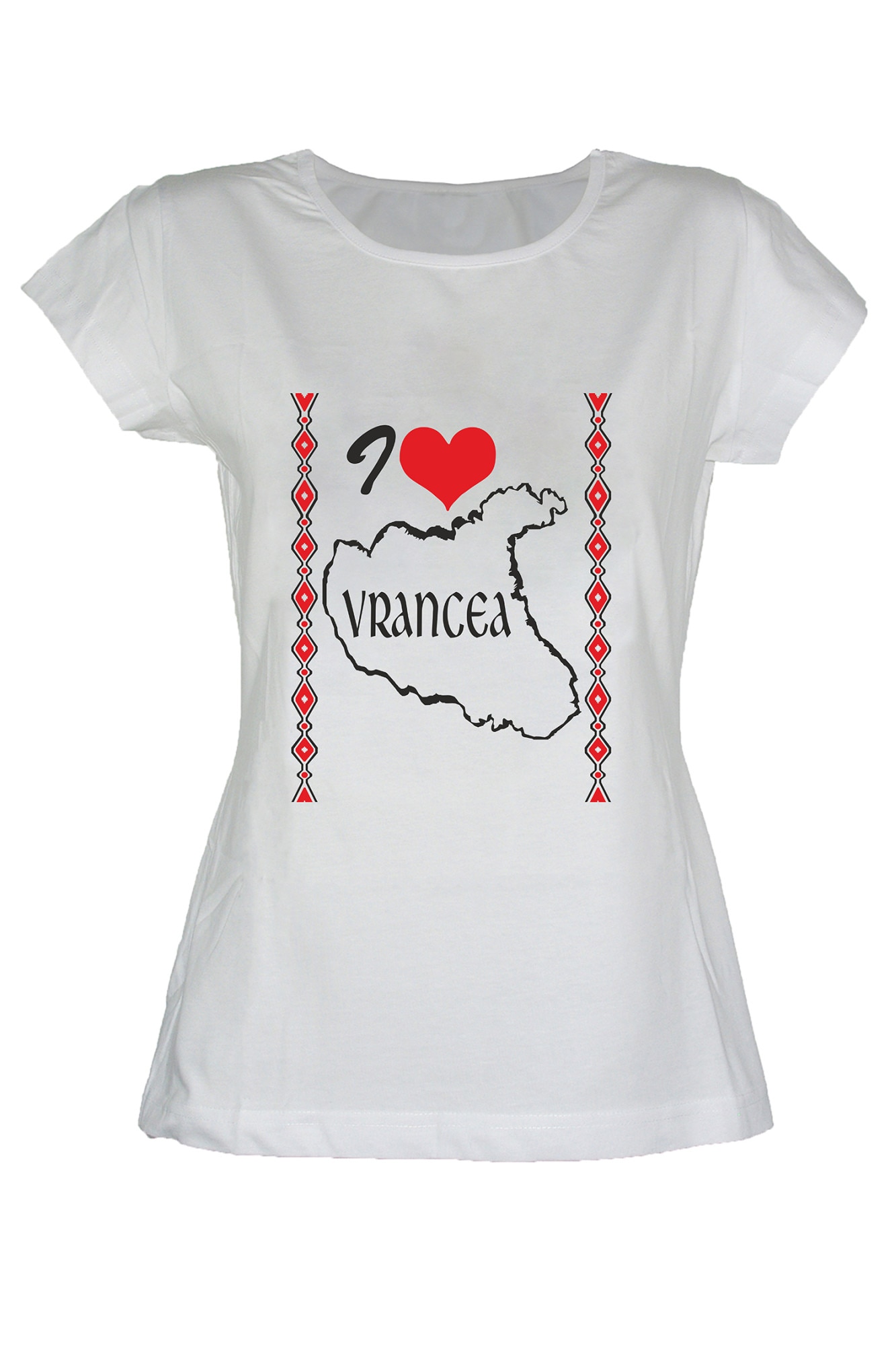 Tricou I love Vrancea dama