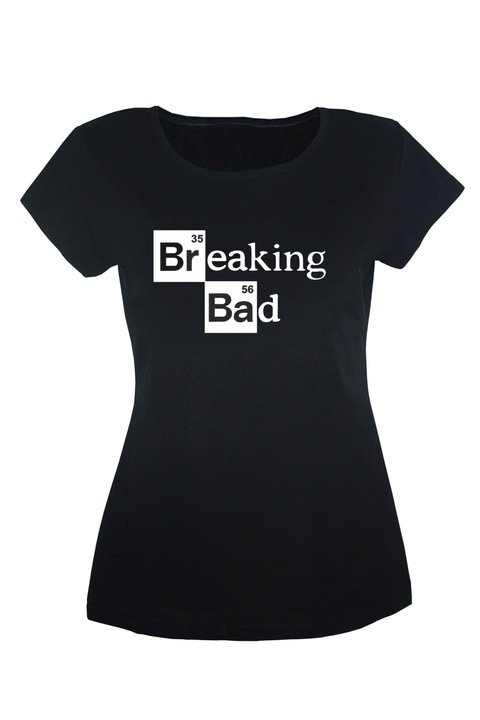 Tricou Breaking Bad dama, Negru