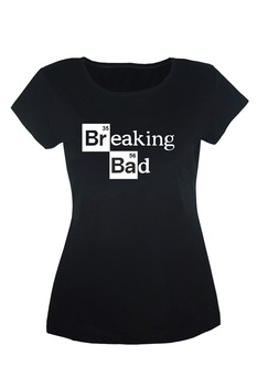 Tricou Breaking Bad dama, Negru Tricou Breaking Bad dama, Negru