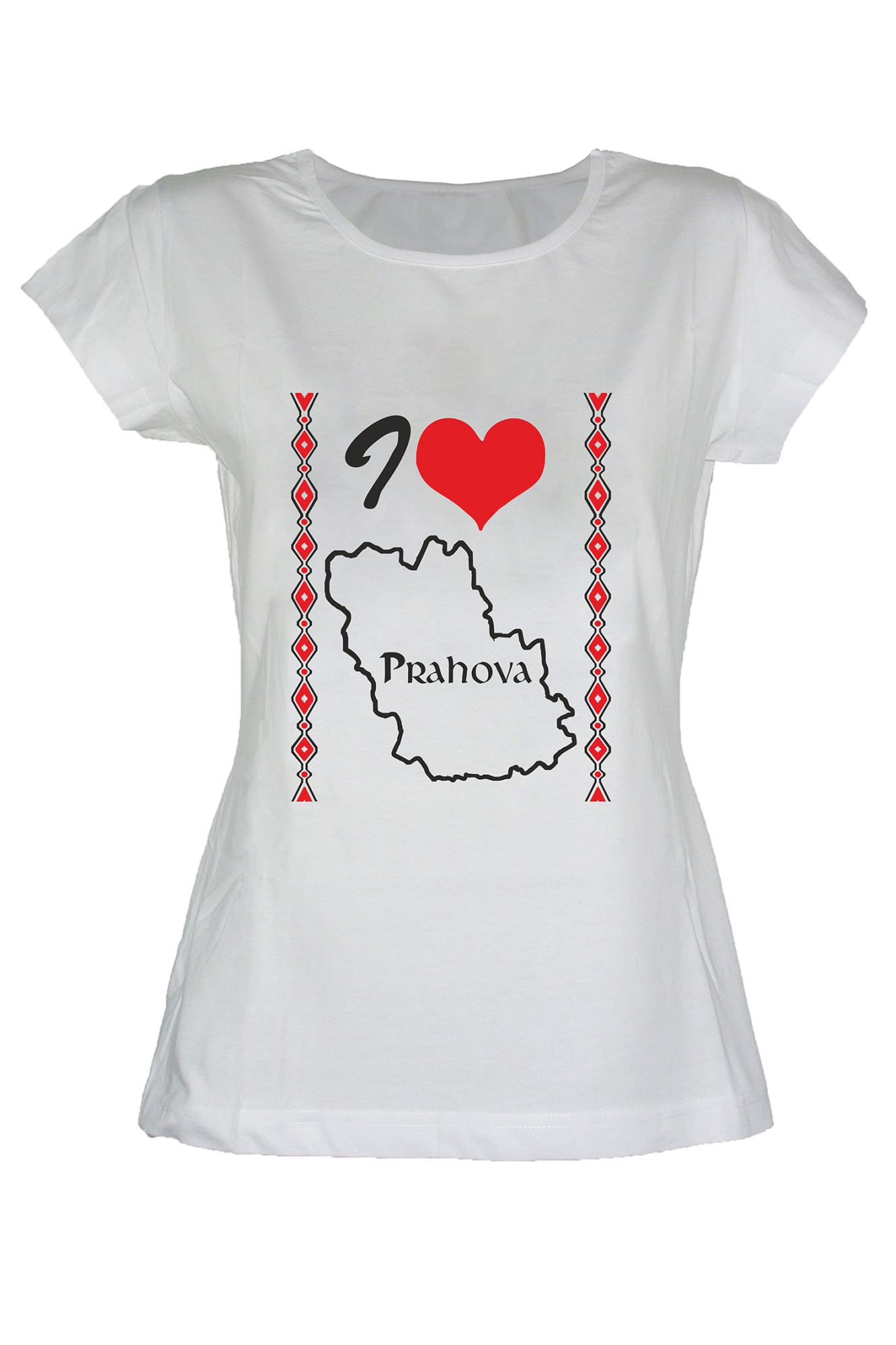 Tricou I love Prahova dama
