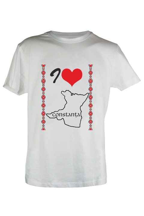 Tricou I love Constanta barbat
