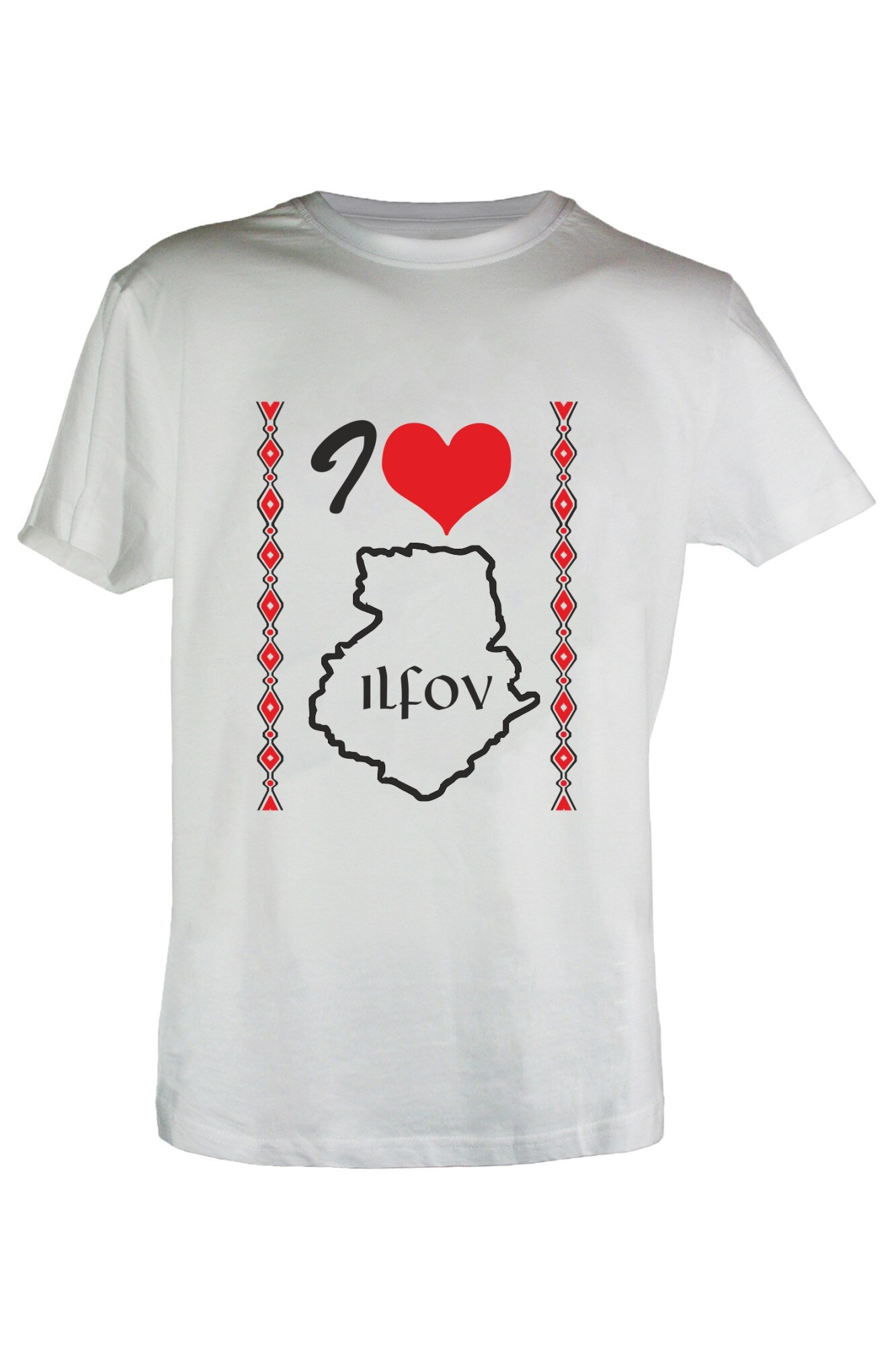Tricou I love Ilfov barbat