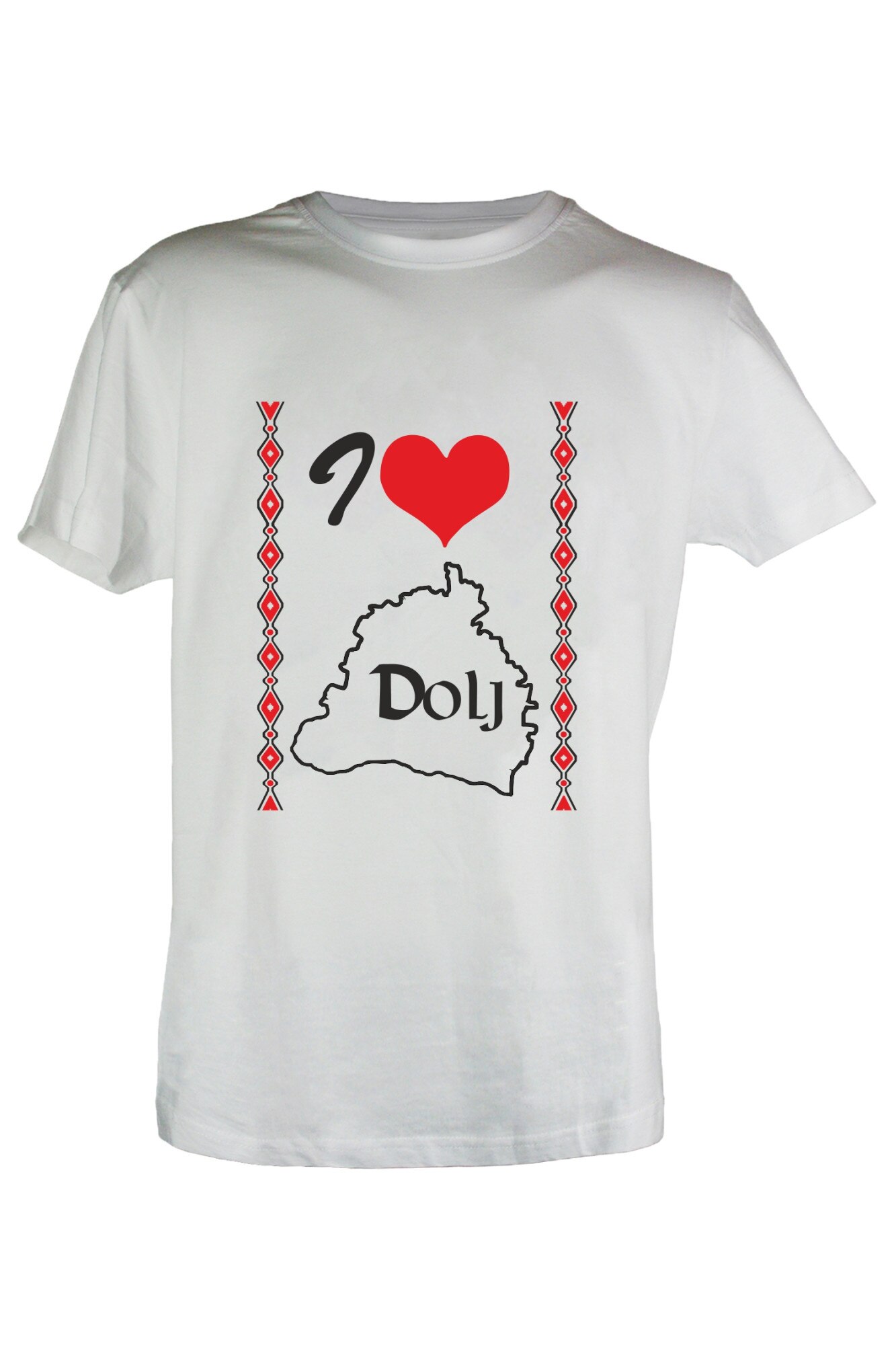 Tricou I love Dolj barbat