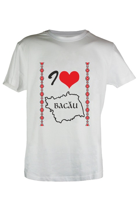 Tricou I love Bacau barbat