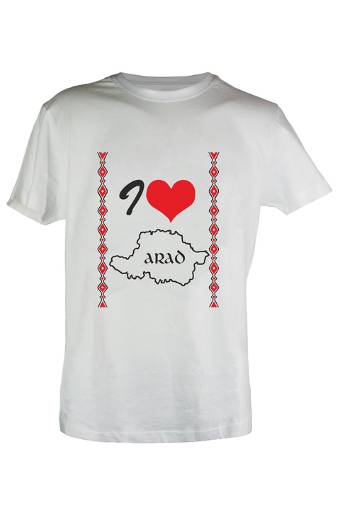 Tricou I love Arad barbat