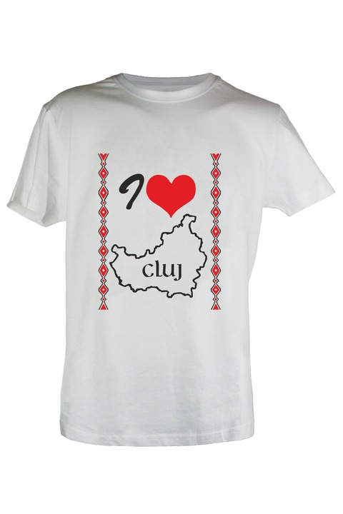Tricou I love Cluj barbat