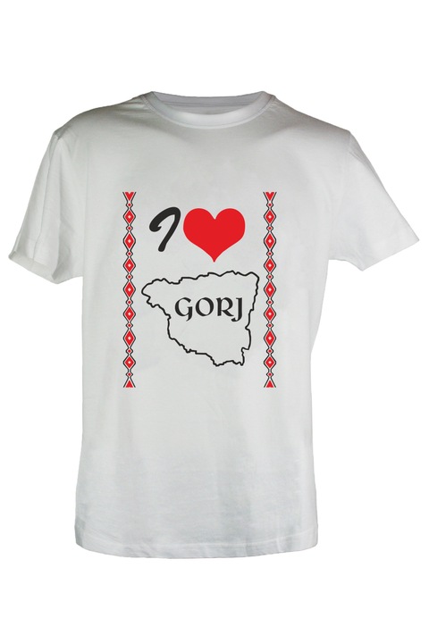 Tricou I love Gorj barbat