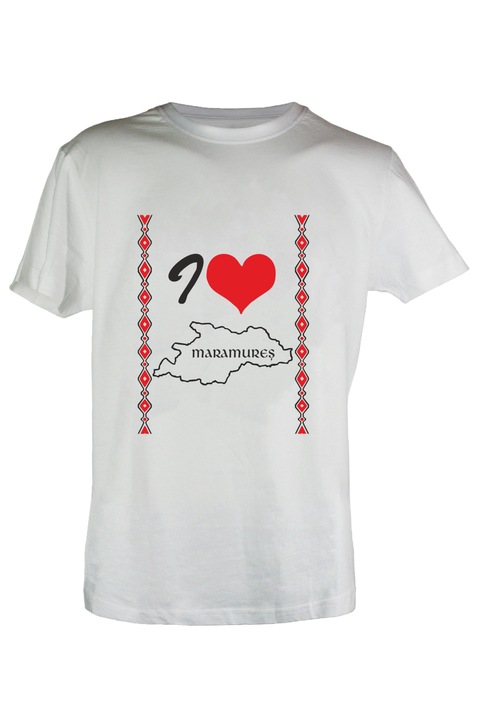 Tricou I love Maramures barbat