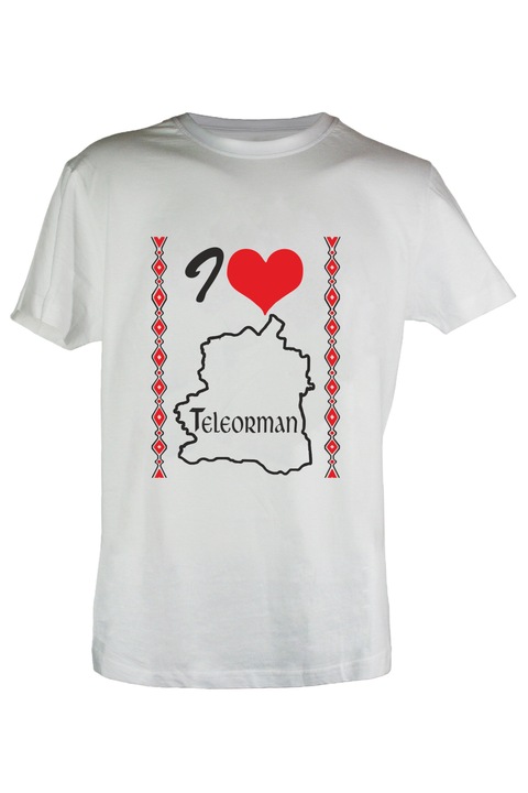 Tricou I love Teleorman barbat