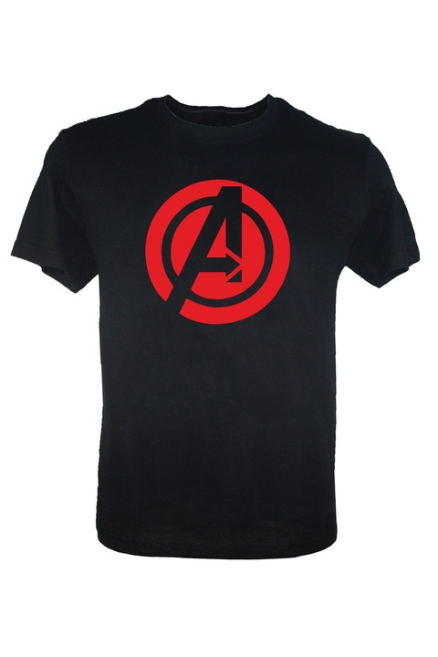 Tricou Avengers barbat, Negru