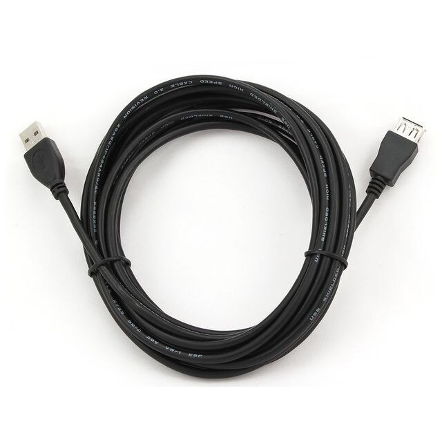 Cablu de date Gembird, Universal, 450 cm, USB 2.0, Negru