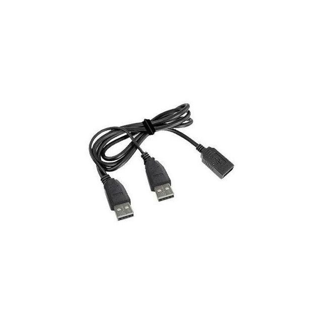 Cablu extensie Gembird USB-A 2.0, 0.9m, Negru