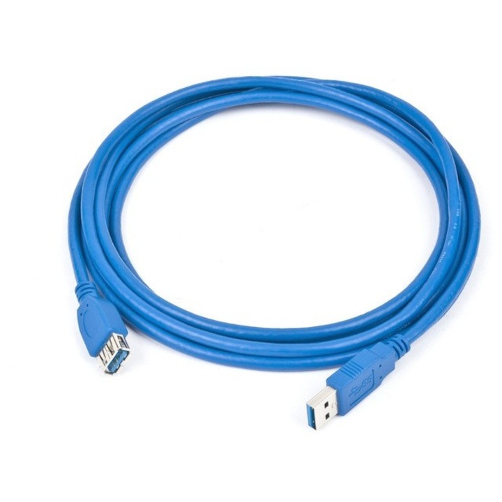 Gembird USB 3.0 удължителен кабел, 1,8 м, син