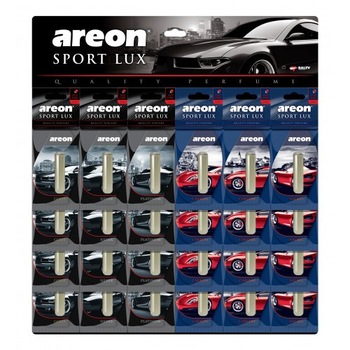 Odorizant auto lichid Areon Liquid 5 ml Sport Lux Placa 24 bucati Odorizant auto lichid Areon Liquid 5 ml Sport Lux Placa 24 bucati