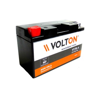 Acumulator moto VOLTON AGM VRLA YT7B-4 12V 7 Ah Acumulator moto VOLTON AGM VRLA YT7B-4 12V 7 Ah