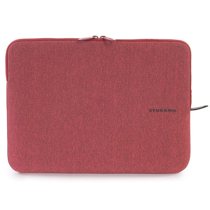 Husa laptop Tucano Melange Second Skin, pentru Macbook Pro/Macbook Pro Retina/Ultrabook, 15", Rosu