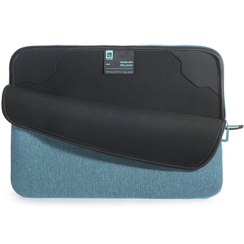 Husa laptop Tucano Melange Second Skin, pentru Macbook Pro/Macbook Pro Retina/Ultrabook, 15", Albastru