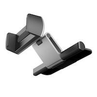 Suport auto telefon Zenix™, PC-2, prindere in slot CD, 58-87 mm, Aluminiu, Negru