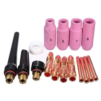 Set echipare standard pistolet TIG-WIG (16 accesorii) Set echipare standard pistolet TIG-WIG (16 accesorii)