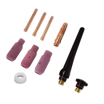 Set echipare standard pistolet TIG-WIG (10 accesorii) Set echipare standard pistolet TIG-WIG (10 accesorii)
