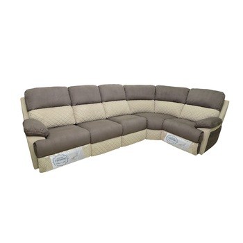 Coltar 5297 cu 2 reclinere manuale, interschimbabil, maro/bej, STG Coltar 5297 cu 2 reclinere manuale, interschimbabil, maro/bej, STG