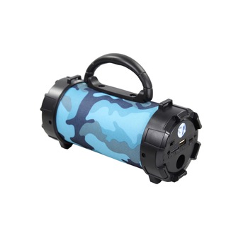 Boxa Portabila Wireless F-18, Bluetooth, Lanterna LED, Suport TF Card, FM, Model Dungi Albastre Boxa Portabila Wireless F-18, Bluetooth, Lanterna LED, Suport TF Card, FM, Model Dungi Albastre