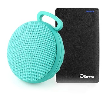 Boxa bluetooth Akyta AB-185, 3W, bleu, cu power bank 4000 mah pentru functionare indelungata Boxa bluetooth Akyta AB-185, 3W, bleu, cu power bank 4000 mah pentru functionare indelungata