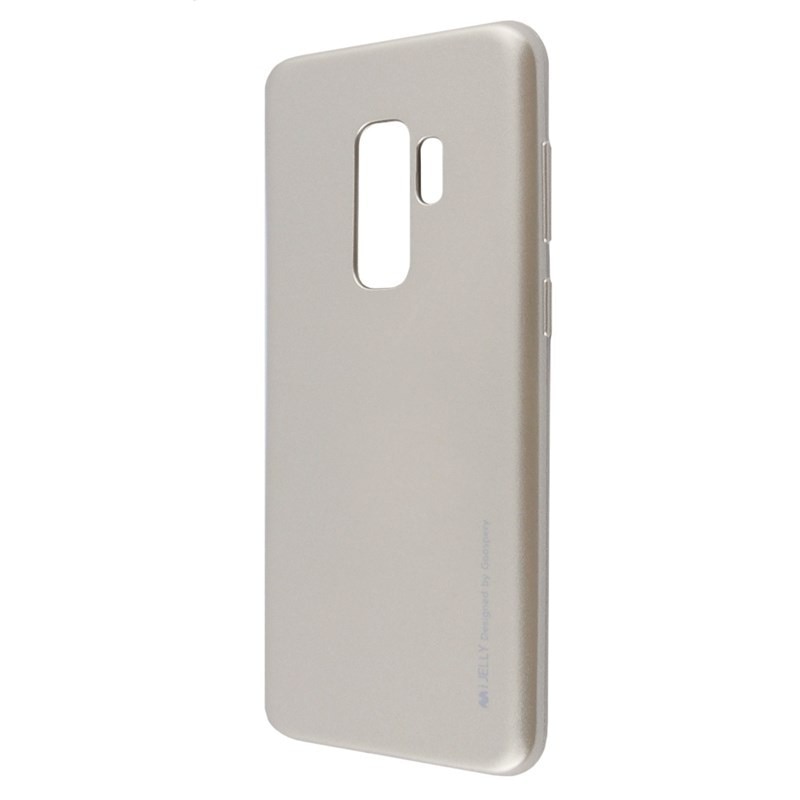 Husa de protectie din plastic Mercury iJelly pentru Samsung Galaxy S9 Plus, Auriu