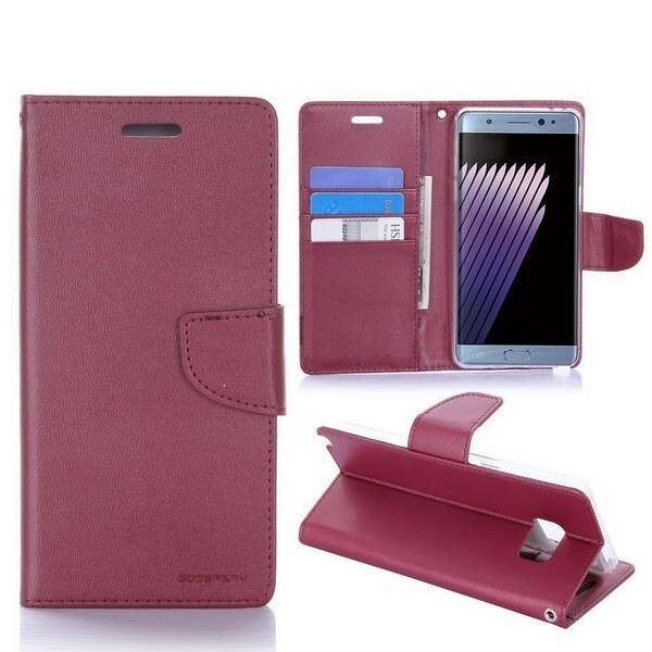 Husa de protectie flip Mercury Bravo pentru iPhone 7/8, Rosu
