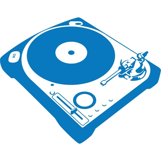 Pickup - Sticker Decorativ - Albastru - 100 x 78 cm